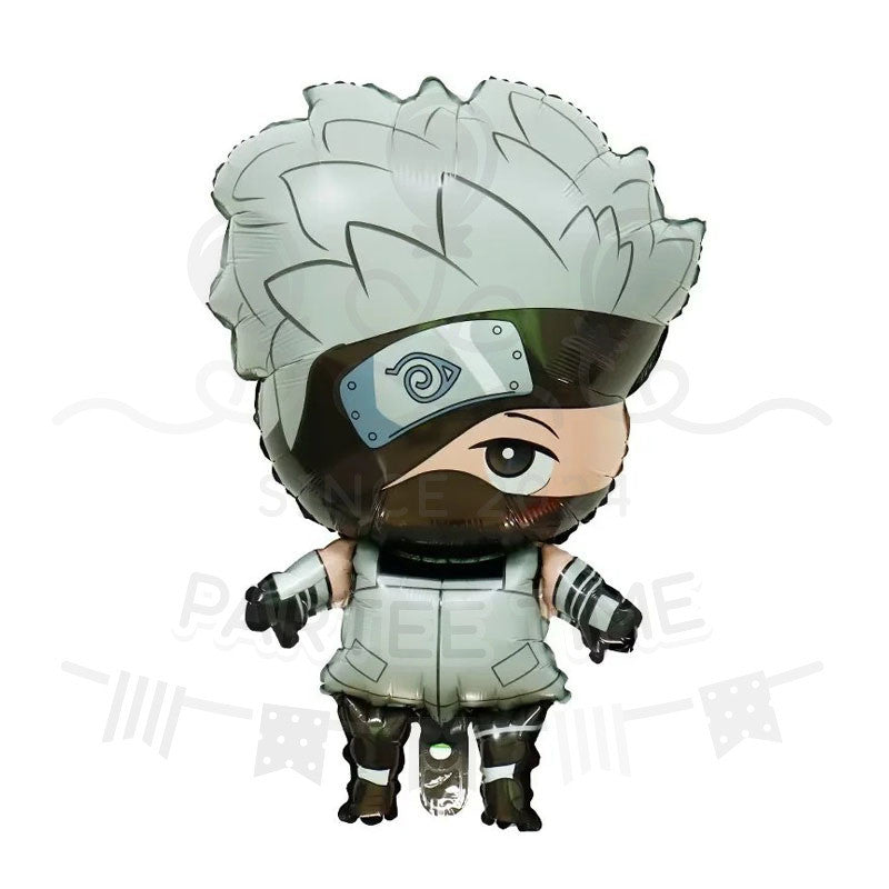 ParteeTime Kids Naruto Themed Foil Balloon Birthday Party Decoration Foil Belon Tema Naruto Hari Jadi Hiasan