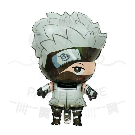 ParteeTime Kids Naruto Themed Foil Balloon Birthday Party Decoration Foil Belon Tema Naruto Hari Jadi Hiasan