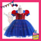 ParteeTime Kids Boy Girl Spiderman Dress Bodysuit Set Jumpsuit Cosplay Costumes Fancy