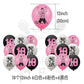 ParteeTime Kids Birthday Party Celebration Decoration Set Messi 4 in 1 Banner Balloon Cake Cupcake Topper Hari Jadi