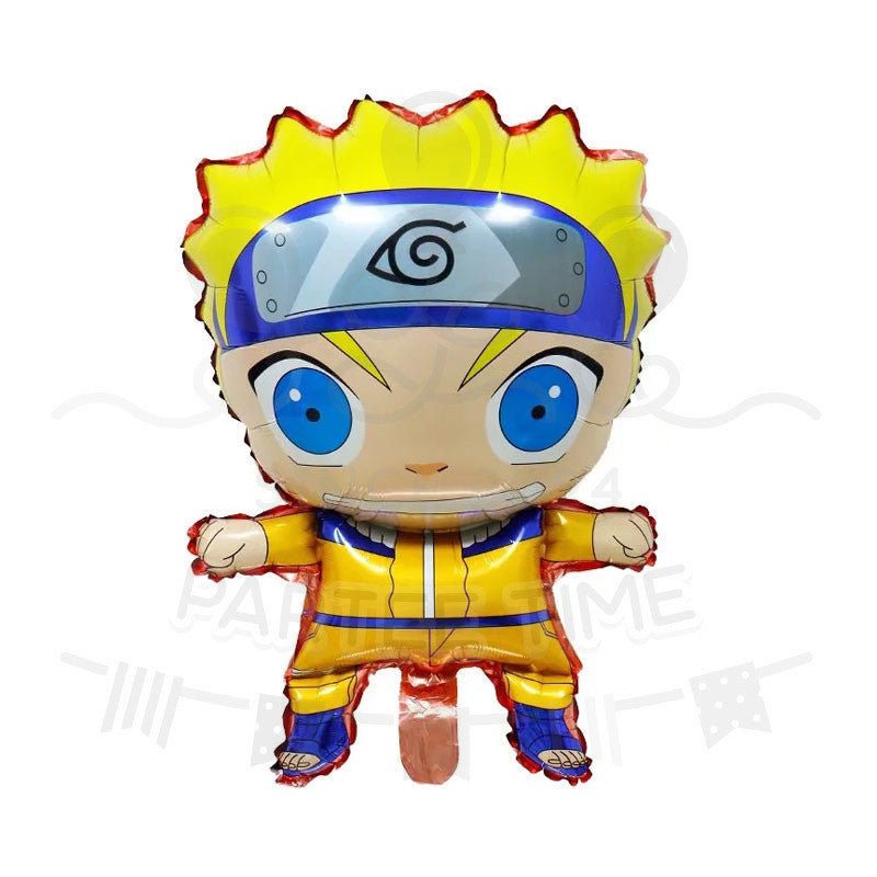 ParteeTime Kids Naruto Themed Foil Balloon Birthday Party Decoration Foil Belon Tema Naruto Hari Jadi Hiasan