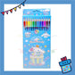 ParteetTime Kids Cute Cartoon 12pcs Color Pencil Non Toxic Coloring Stationery Set Birthday Party Gift Goodies Bag