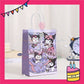 ParteeTime Birthday Kids 1pcs Kuromi My Melody Cinnamoroll Gift Bags with Handle Paper Bag Doorgift Bag Gift Beg Hadiah