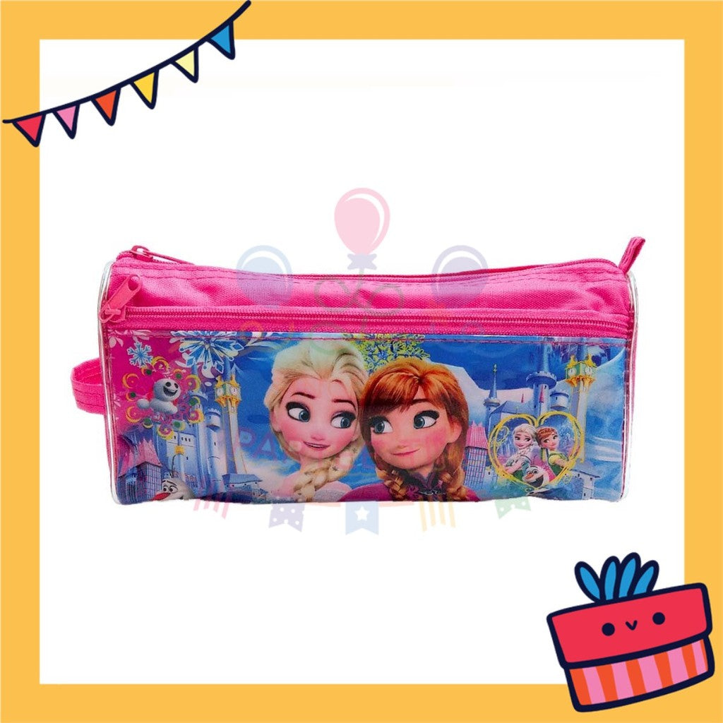 ParteeTime Kids Cute Cartoon Ultraman Spiderman Melody Double Layer Pencil Case Gift Pack Door Gift Goodie Bag Idea