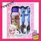 ParteeTime Kids Gifts Box Set Cute Cartoon Stainless Steel Spoon Fork Tableware Set With Water Bottle BPA FREE 350ml