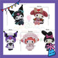 ParteeTime Sanrio Kuromi Melody Cinnamoroll Mini CakeTopper Cute Characters Figures Set Cake Decoration Birthday Party