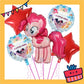 ParteeTime Kids My Little Pony & Stella Birthday Party Decoration 5pcs Set Foil Balloon Set Belon Hari Jadi Kanak-Kanak