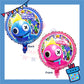 ParteeTime Kids Cute Rainbow Friends Themed Foil Balloon Birthday Party Decoration Belon Tema Parti Hari Jadi Hiasan