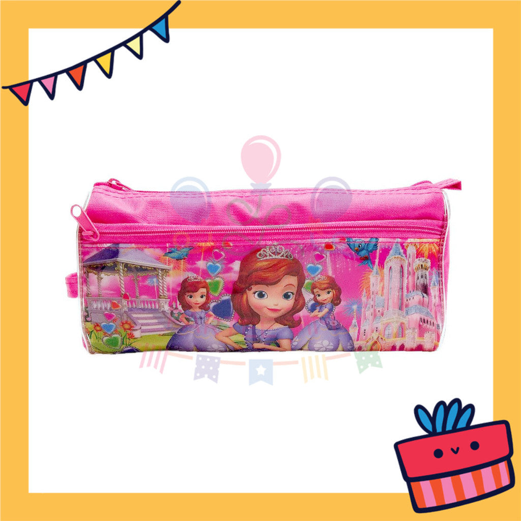 ParteeTime Kids Cute Cartoon Ultraman Spiderman Melody Double Layer Pencil Case Gift Pack Door Gift Goodie Bag Idea