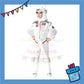 ParteeTime Kids Astronaut Children Boy Girl Kid Costume Halloween Nasa Cosplay Pilot White Jumpsuit Spaceman