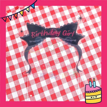 ParteeTime Kids Kuromi Cake Topper Cute Characters Figures Set Cake Decorative Baking Decoration Birthday Party
