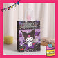 ParteeTime Birthday Kids 1pcs Kuromi My Melody Cinnamoroll Gift Bags with Handle Paper Bag Doorgift Bag Gift Beg Hadiah