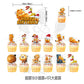 ParteeTime Kids Birthday Party Celebration Decoration Set Garfield 4 in 1 Banner Balloon Cake Cupcake Topper Hari Jadi