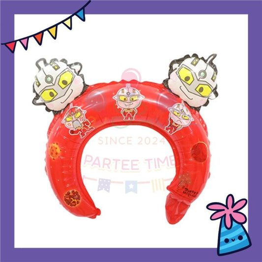 ParteeTime Kids Sanrio Kuromi My Melody Cinnamoroll Cute Headband Themed Foil Balloon Birthday Party Decoration