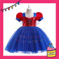 ParteeTime Kids Boy Girl Spiderman Dress Bodysuit Set Jumpsuit Cosplay Costumes Fancy