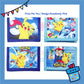 ParteeTime Kids Gifts Cute Cartoon Trifold Wallet Batman Doraemon Mario Dompet Lipat Kartun Comel Kanak-Kanak