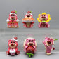 ParteeTime Kids Lotso Mini Cake Topper Cute Characters Figures Set Cake Decoration Birthday Party Collection Playset
