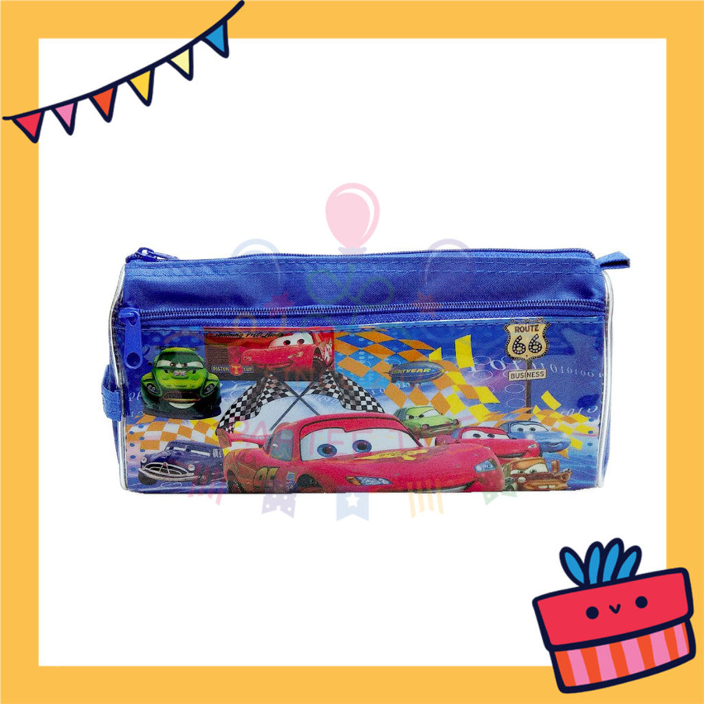 ParteeTime Kids Cute Cartoon Ultraman Spiderman Melody Double Layer Pencil Case Gift Pack Door Gift Goodie Bag Idea