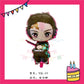 ParteeTime Kids Cute Demon Slayer Kamado Tanjiro Nezuko Themed Foil Balloon Birthday Party Decoration