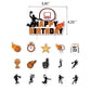 ParteeTime Kids Birthday Party Celebration Decoration Set NBA 4 in 1 Banner Balloon Cake Cupcake Topper Hari Jadi