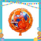 ParteeTime Kids Spidey And His Amazing Friends Birthday Theme Decorations Birthday Balloon Banner Hang Hiasan Hari Jadi