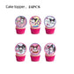 ParteeTime Kids Kuromi Birthday Theme Decorations Birthday Party Supplies Banners Backdrop Set Budak Hari Jadi Hiasan