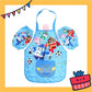 ParteeTime Kids Boy Girl Sanrio Kuromi Melody Cinnamoroll Waterproof Cooking Baking Painting Apron Children’s Apron