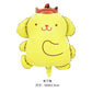 ParteeTime Kids Kuromi Cinnamoroll Melody Pompourin Pochacho Hangyodon Themed Foil Balloon Birthday Party Decoration