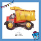 Parteetime Kids Large Vehicle Transportation Train Airplane Tank Fire Truck Theme Foil Balloon Birthday Party Decoration