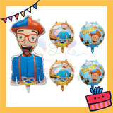 ParteeTime Kids English Teacher Themed Foil Balloon Birthday Party Decoration Foil Belon Cikgu Parti Hari Jadi Hiasan