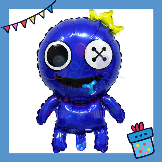 ParteeTime Kids Cute Rainbow Friends Themed Foil Balloon Birthday Party Decoration Belon Tema Parti Hari Jadi Hiasan