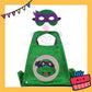 ParteeTime Kids Mask Cape Children Ninja Turtle Capes Birthday Party Dress Up Toy Cape Cosplay Costume