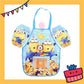ParteeTime Kids Boy Girl Sanrio Kuromi Melody Cinnamoroll Waterproof Cooking Baking Painting Apron Children’s Apron
