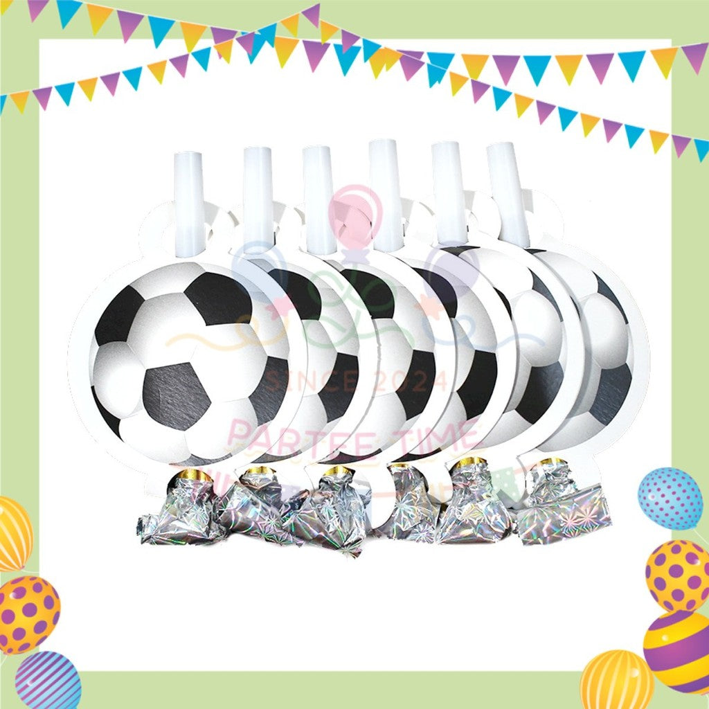 ParteeTime Kids Football Birthday Theme Decorations Kids Birthday Balloon Banner Set Budak Hari Jadi Bola Sepak Hiasan