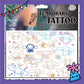ParteeTime Kids Non-Toxic Temporary Tattoos Cartoon Tattoos Body Make Up Parties Carnival