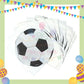 ParteeTime Kids Football Birthday Theme Decorations Kids Birthday Balloon Banner Set Budak Hari Jadi Bola Sepak Hiasan