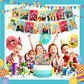 ParteeTime Kids Birthday Party Celebration Decoration Set SPY X FAMILY 4 in 1 Majlis Sambutan Hari Jadi Kanak-Kanak
