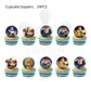 ParteeTime Kid Birthday Party Celebration Decoration Set Buzz 4 in 1 Banner Balloon Cake Cupcake Topper Majlis Hari Jadi