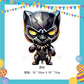 ParteeTime Kids Birthday Party Celebration Decoration Set Black Panther 4 in 1 Majlis Sambutan Hari Jadi Kanak-Kanak