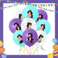 ParteeTime Kids Birthday Party Celebration Decoration Set Princess Jasmine 4 in 1 Sambutan Majlis Hari Jadi Kanak-Kanak