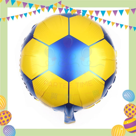 ParteeTime Kids Football Birthday Theme Decorations Kids Birthday Balloon Banner Set Budak Hari Jadi Bola Sepak Hiasan