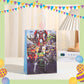 ParteeTime Birthday Kids 1pcs Mix Cartoon Party Favor Gift Bags with Handle Paper Bag Doorgift Packaging Goodies Bag