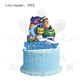 ParteeTime Kid Birthday Party Celebration Decoration Set Buzz 4 in 1 Banner Balloon Cake Cupcake Topper Majlis Hari Jadi