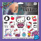 ParteeTime Kids Non-Toxic Temporary Tattoos Cartoon Tattoos Body Make Up Parties Carnival