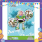 ParteeTime Kid Birthday Party Celebration Decoration Set Buzz 4 in 1 Banner Balloon Cake Cupcake Topper Majlis Hari Jadi