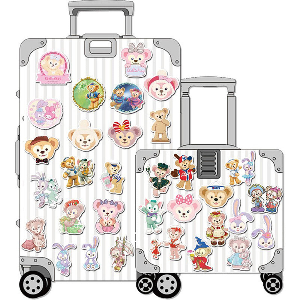 ParteeTime Kids 50pcs 100pcs Cute Cartoon Waterproof Vinyl Sticker for Water Bottle Laptops Computer Desk Helmet Bicycle
