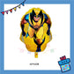 ParteeTime Kids Cartoon Wolverine Dead Pool Themed Foil Balloon Birthday Party Decoration Foil Belon Parti Hari Jadi