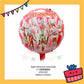 ParteeTime Kids Spd Blaze Baby Shark Themed Foil Balloon Birthday Party Decoration Tema Foil Belon Hari Jadi Hiasan