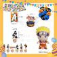 ParteeTime Kids Birthday Party Celebration Decoration Set Naruto 4 in 1 Majlis Sambutan Hari Jadi Kanak-Kanak