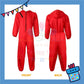 ParteeTime Kids Adult Costume Cosplay Jumpsuit Square Round Triangle Mask Full Halloween Baju Kostume Kanak-Kanak
